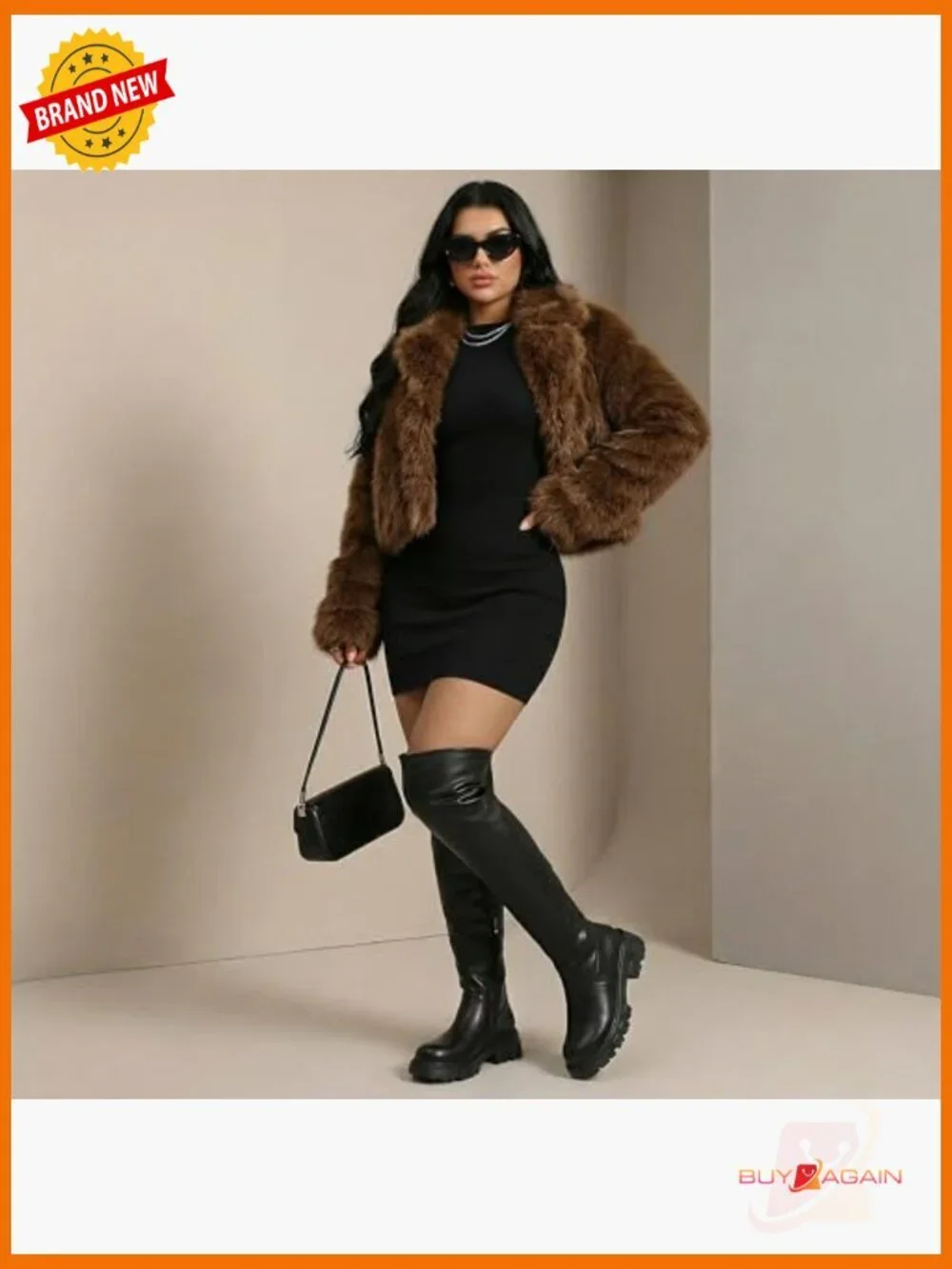 Women's Over-the-Knee Boots Platform Lug Sole Chunky Heel Thigh High